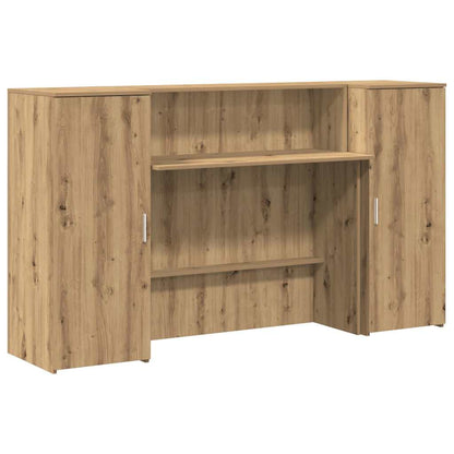 Recepční Stůl Dub Artisan 180X50X103,5 Cm Kompozitní Dřevo