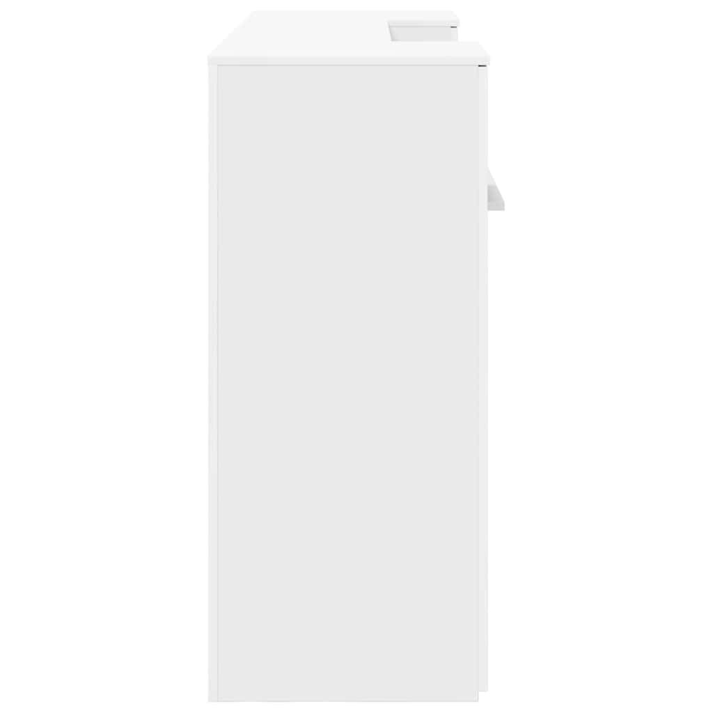 Recepční Stůl Bílý 200X50X103,5 Cm Kompozitní Dřevo