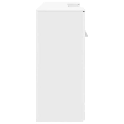 Recepční Stůl Bílý 200X50X103,5 Cm Kompozitní Dřevo