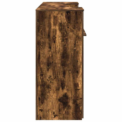 Recepční Stůl Kouřový Dub 200X50X103,5 Cm Kompozitní Dřevo