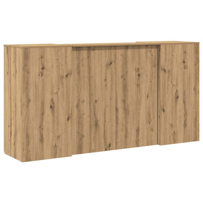 Recepční Stůl Dub Artisan 200X50X103,5 Cm Kompozitní Dřevo