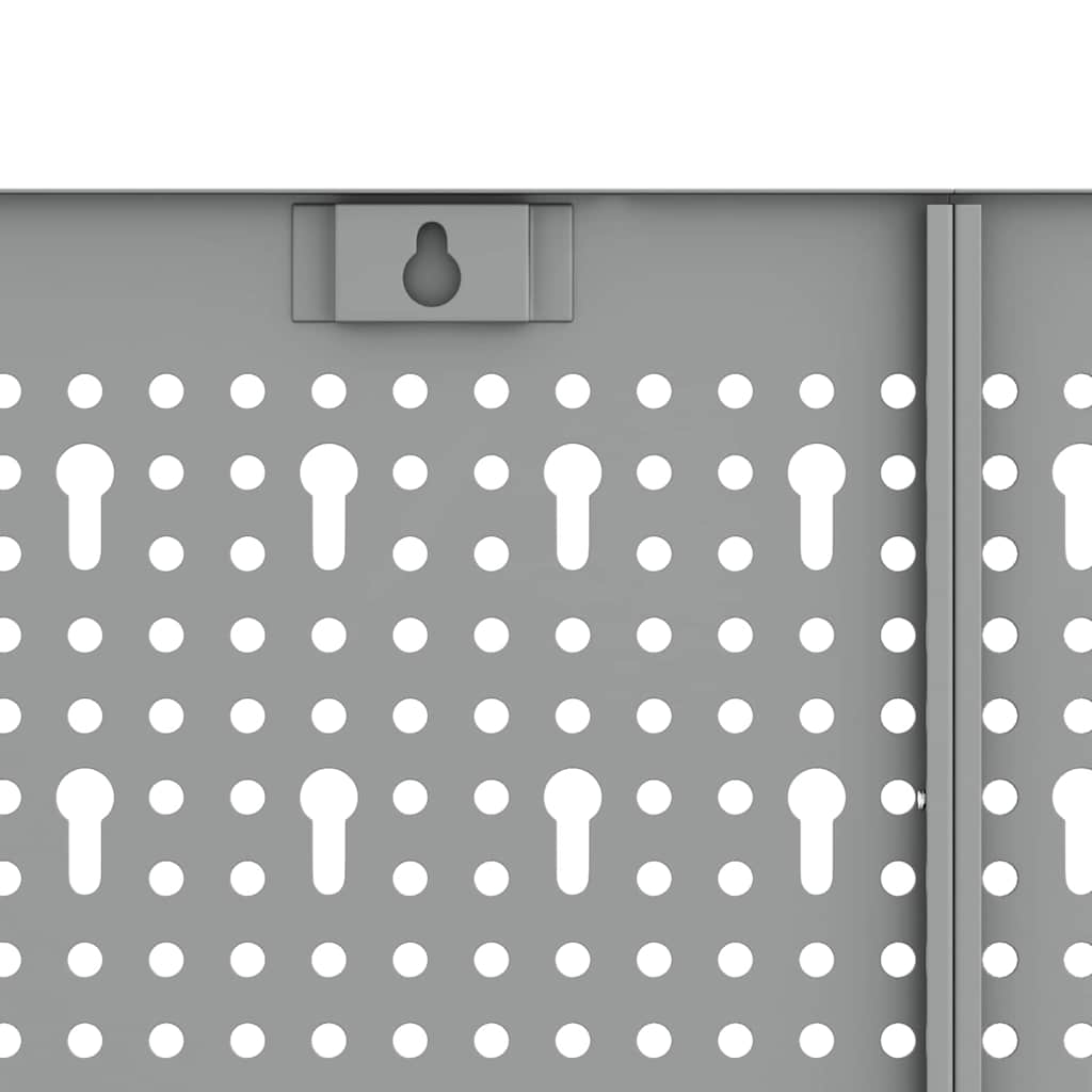 Panel Na Nářadí 3 Ks Šedá 150 X 1 X