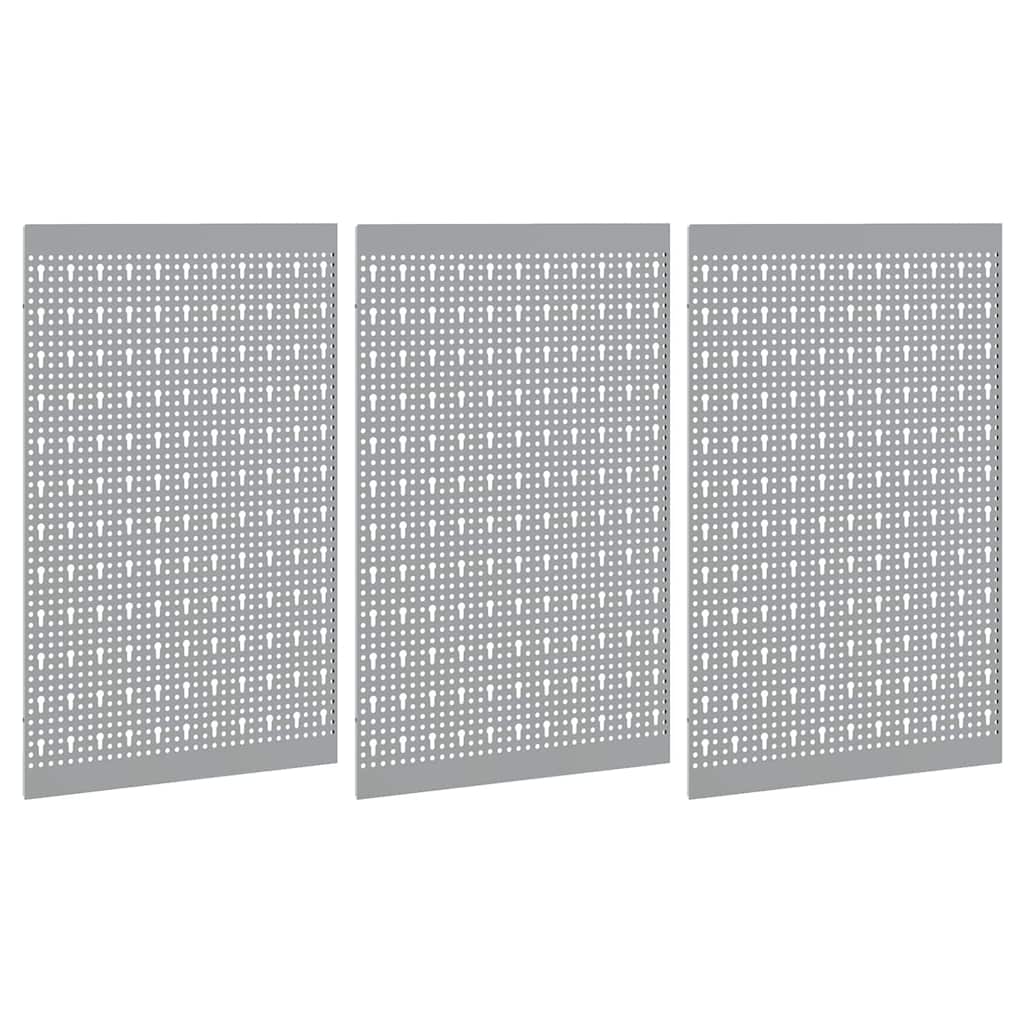 Panel Na Nářadí 3 Ks Šedá 150 X 1 X