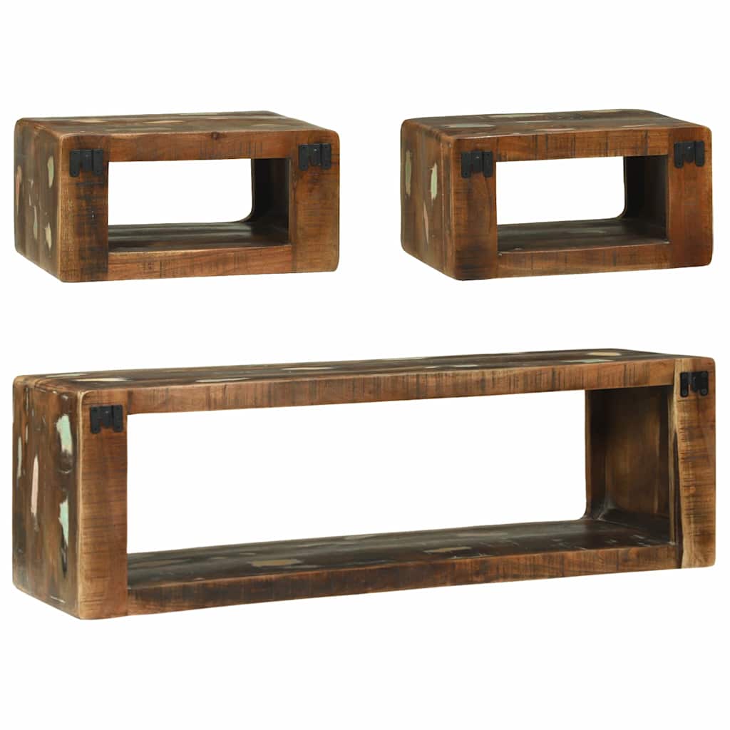 Sestava Tv Skříněk 3 Ks Vícebarevný 100 X 30 X 32 Cm