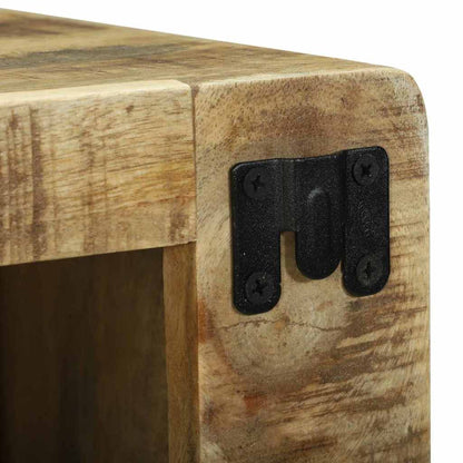 Tv Jednotky 2 Ks Hnědá 36 X 30 X 36 Cm Masivní Mangové Dřevo