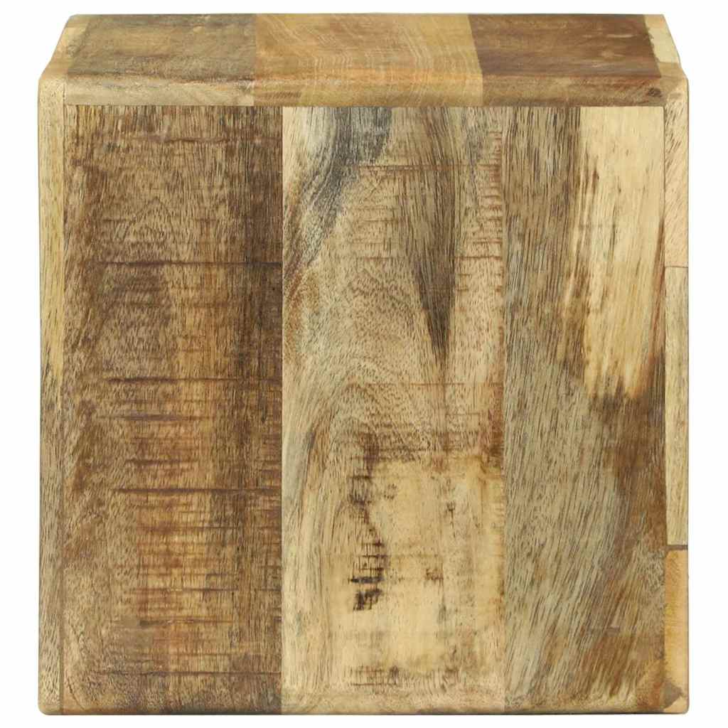 Tv Jednotky 2 Ks Hnědá 36 X 30 X 36 Cm Masivní Mangové Dřevo