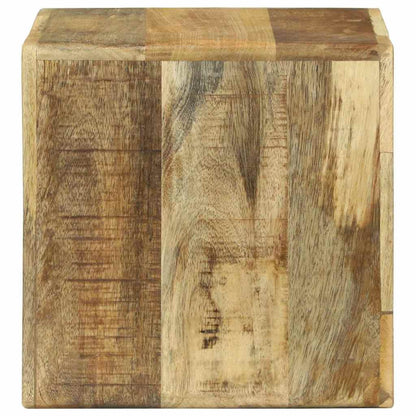 Tv Jednotky 2 Ks Hnědá 36 X 30 X 36 Cm Masivní Mangové Dřevo
