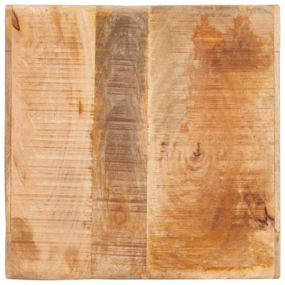 Odkládací Stolek Hnědá 40 X 40 X 49 Cm Masivní Mangové Dřevo
