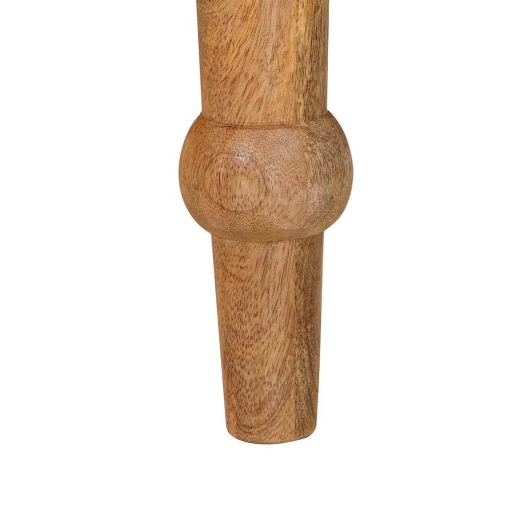 Konferenční Stolek Hnědá 110 X 55 X 77 Cm Masivní Mangové Dřevo