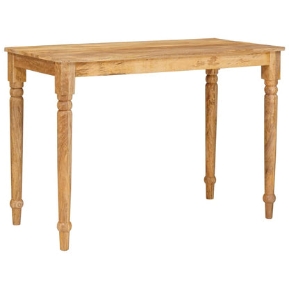Konferenční Stolek Hnědá 110 X 55 X 77 Cm Masivní Mangové Dřevo