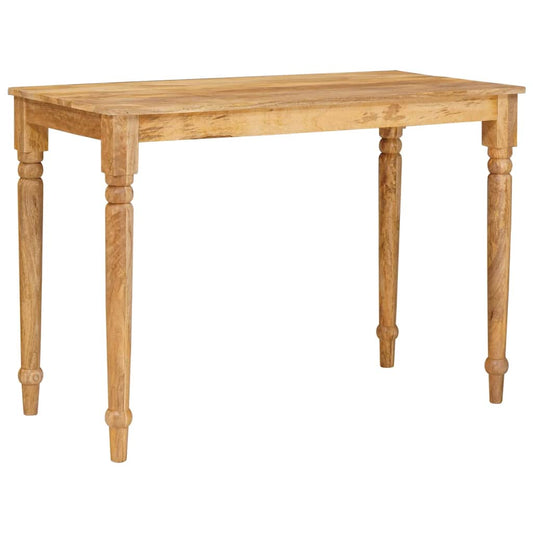 Konferenční Stolek Hnědá 110 X 55 X 77 Cm Masivní Mangové Dřevo