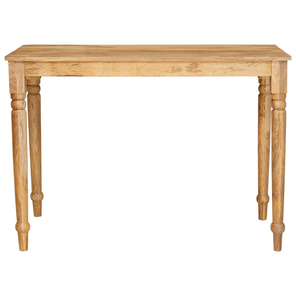 Konferenční Stolek Hnědá 110 X 55 X 77 Cm Masivní Mangové Dřevo