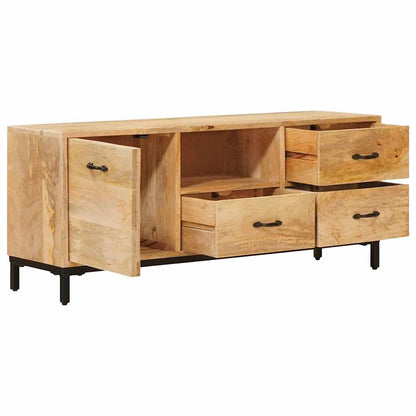 Stojany Na Tv Hnědá 110 X 30 X 46 Cm Masivní Mangové Dřevo