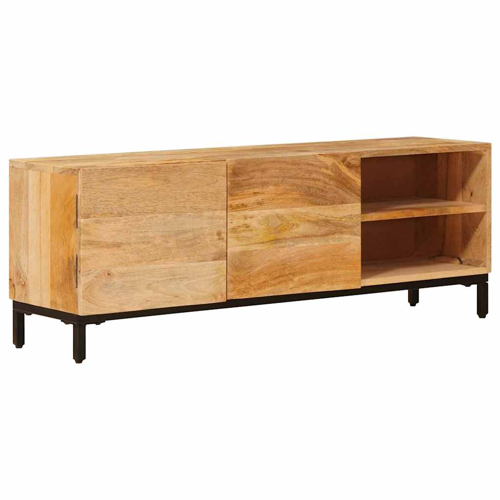 Úložné Skříně Hnědá 110 X 30 X 40 Cm Masivní Mangové Dřevo