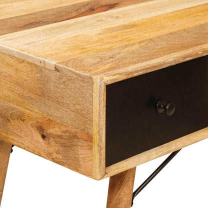 Stůl Na Psaní Hnědá 110 X 55 X 76 Cm Masivní Mangové Dřevo