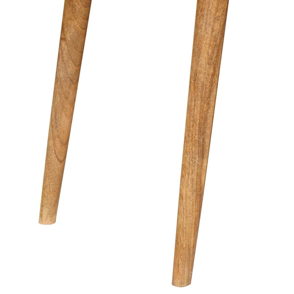 Stůl Na Psaní Hnědá 110 X 55 X 76 Cm Masivní Mangové Dřevo