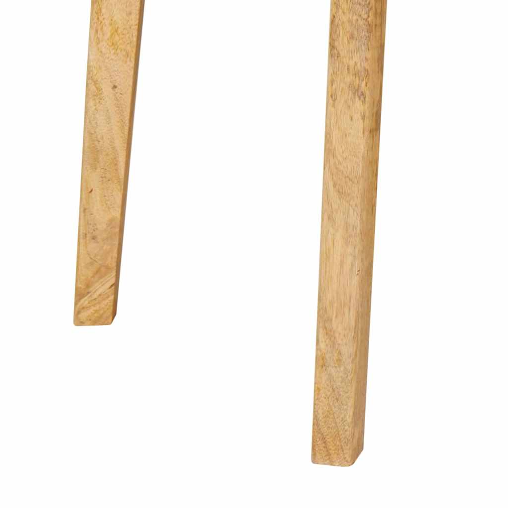 Jídelní Stůl Přírodní 100 X 55 X 75 Cm Masivní Mangové Dřevo