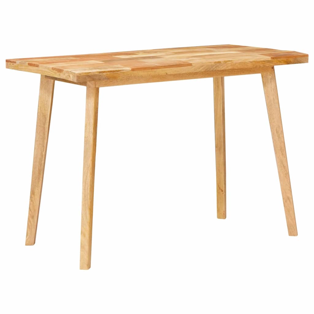 Jídelní Stůl Přírodní 100 X 55 X 75 Cm Masivní Mangové Dřevo