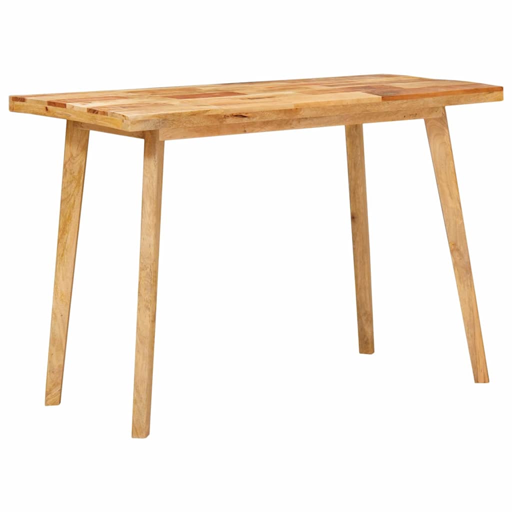 Jídelní Stůl Přírodní 100 X 55 X 75 Cm Masivní Mangové Dřevo