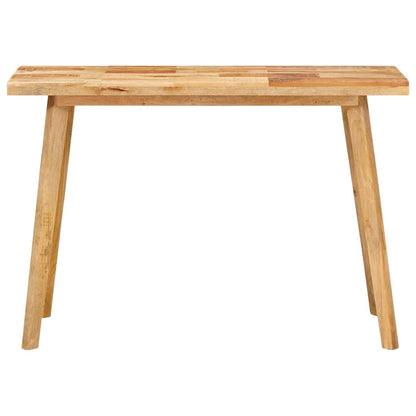 Jídelní Stůl Přírodní 100 X 55 X 75 Cm Masivní Mangové Dřevo