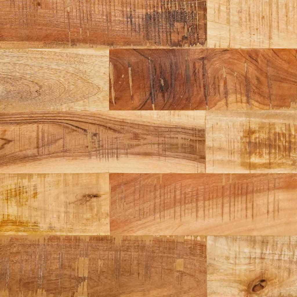 Jídelní Stůl Přírodní 100 X 55 X 75 Cm Masivní Mangové Dřevo