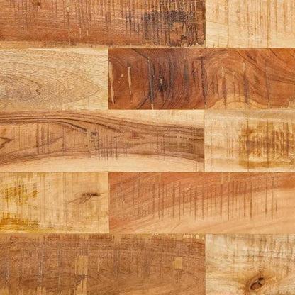 Jídelní Stůl Přírodní 100 X 55 X 75 Cm Masivní Mangové Dřevo