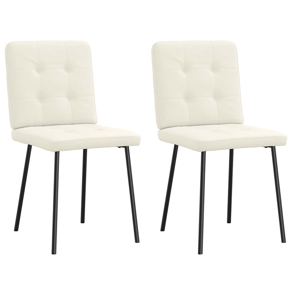 Jídelní Židle 2 Ks Světle Šedé Samet