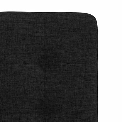 Jídelní Židle 2 Ks Černé Textil