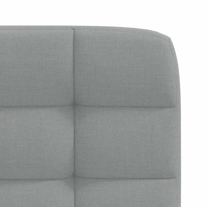 Jídelní Židle 2 Ks Světle Šedé Textil