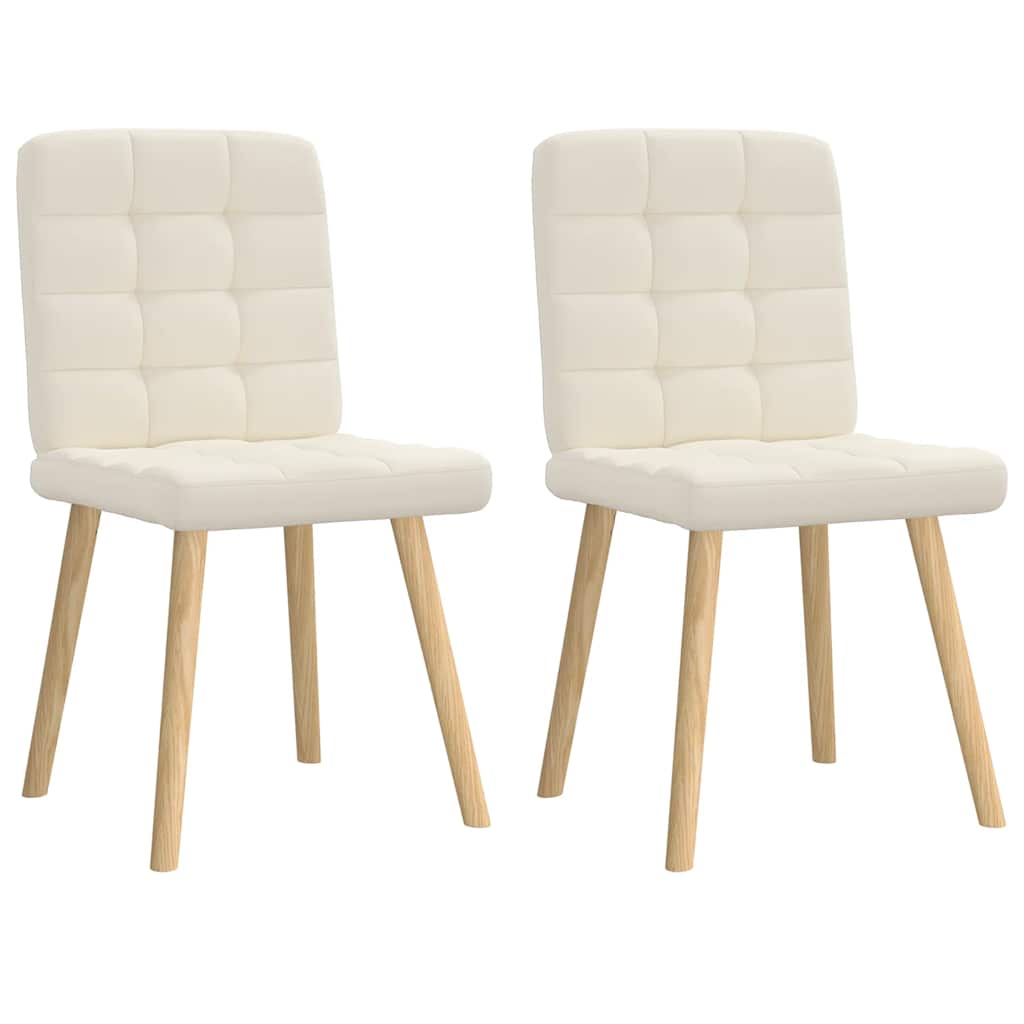 Jídelní Židle 6 Ks Světle Šedé Textil