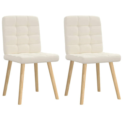 Jídelní Židle 6 Ks Světle Šedé Textil