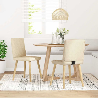 Jídelní Židle 4 Ks Černé Textil