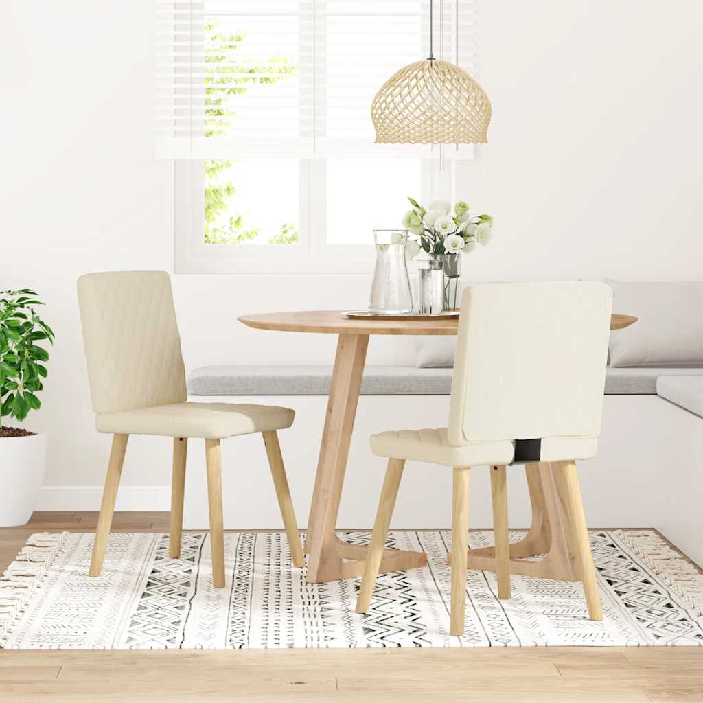 Jídelní Židle 4 Ks Černé Textil