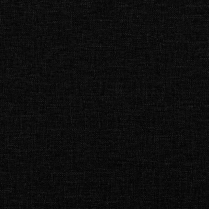 Jídelní Židle 2 Ks Černé Textil