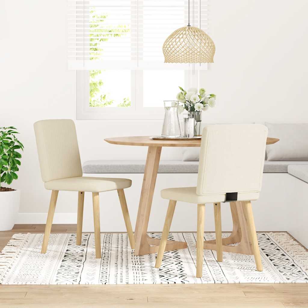 Jídelní Židle 4 Ks Světle Šedé Textil