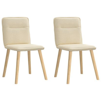 Jídelní Židle 2 Ks Modré Textil