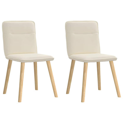 Jídelní Židle 2 Ks Modré Textil