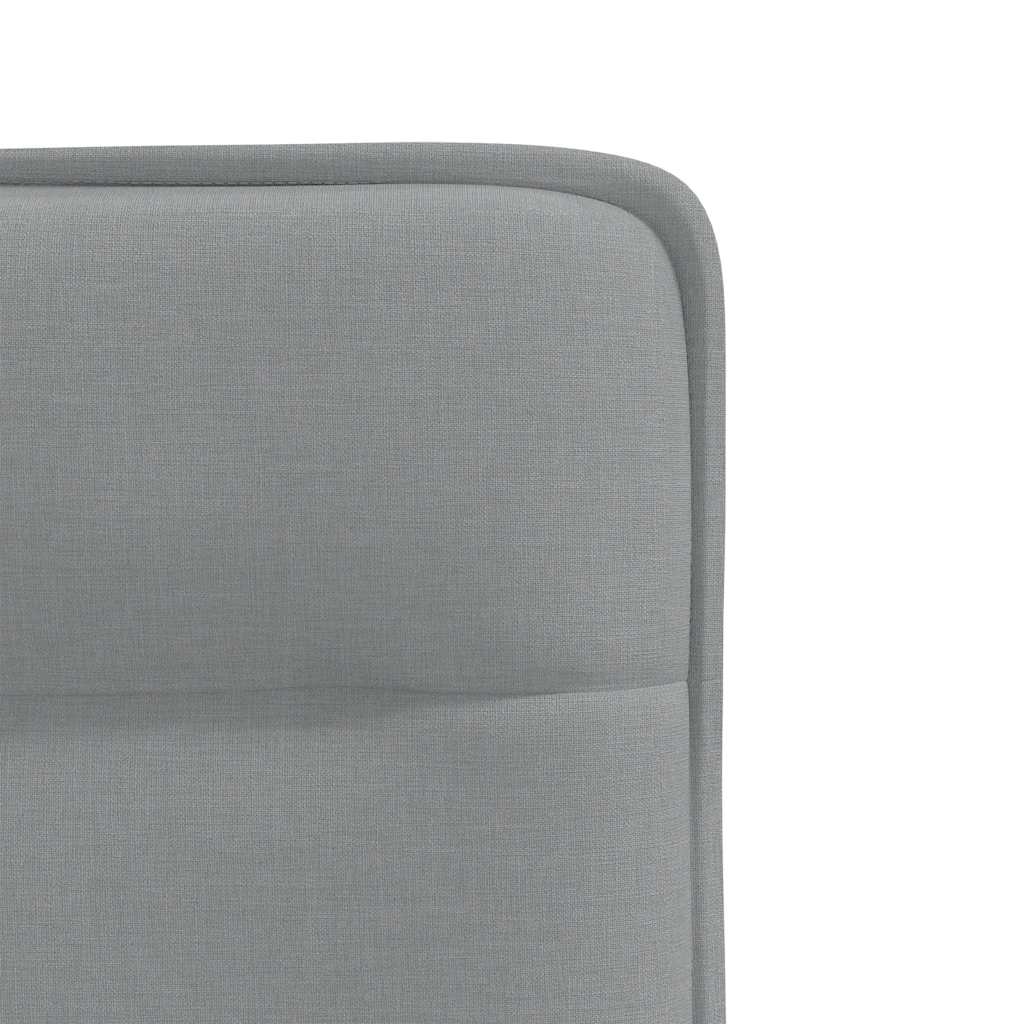 Jídelní Židle 2 Ks Světle Šedé Textil