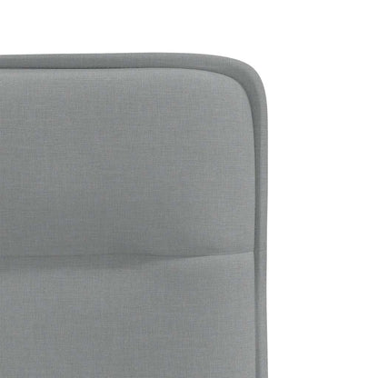 Jídelní Židle 2 Ks Světle Šedé Textil