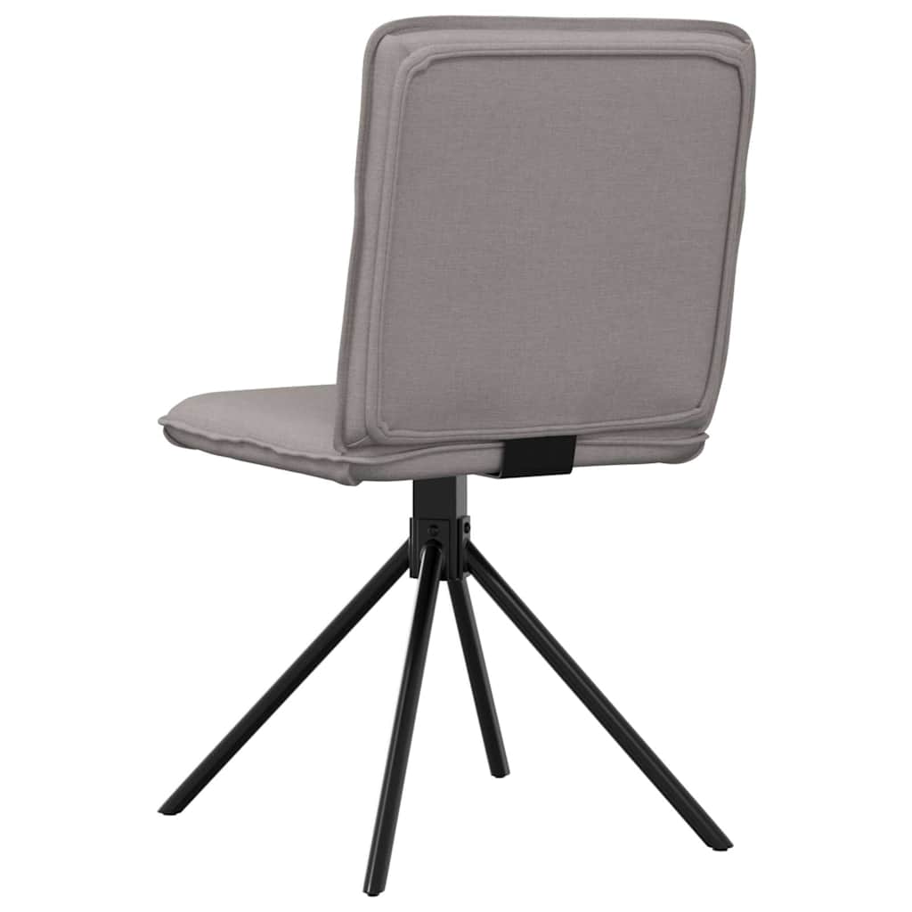 Jídelní Židle 2 Ks Taupe Textil