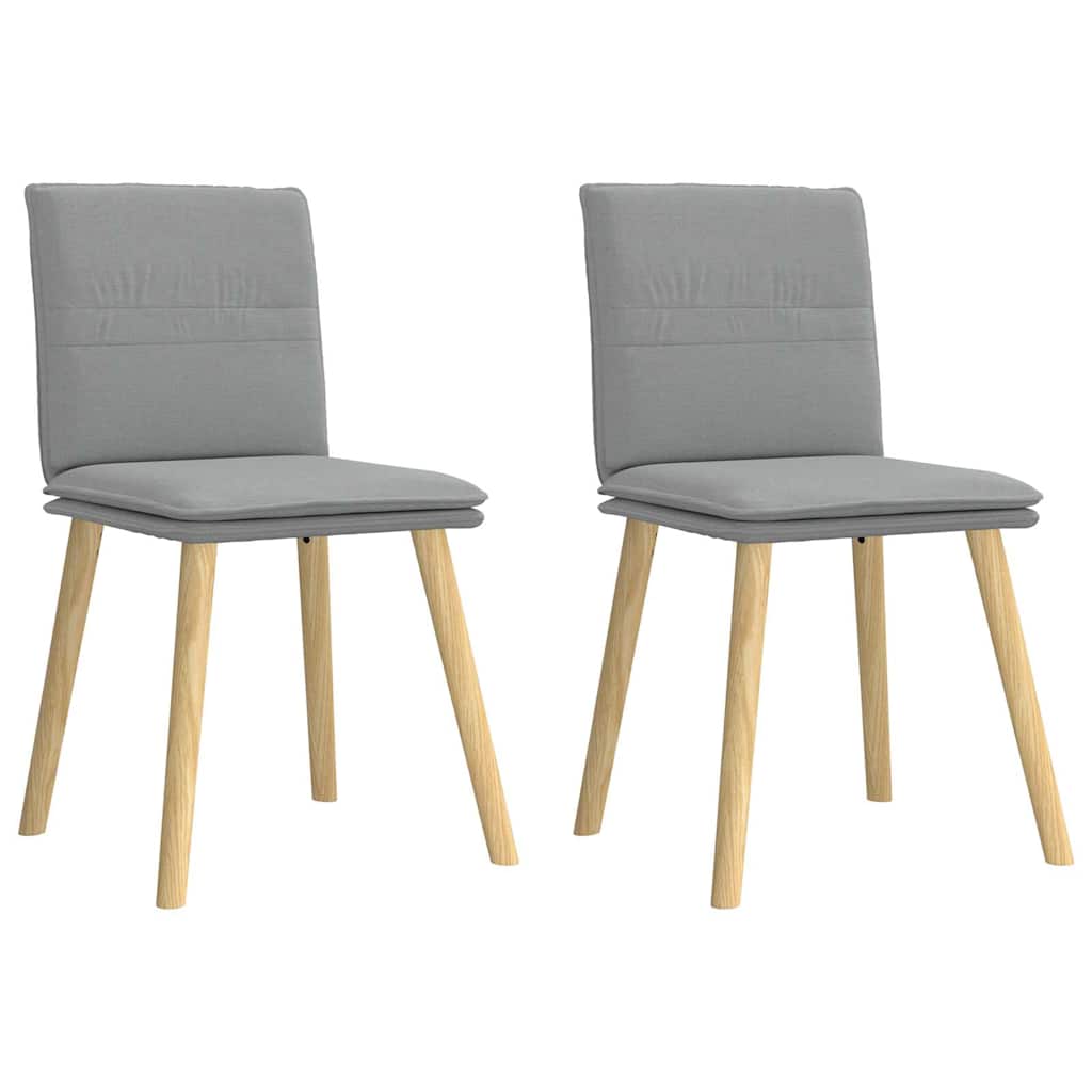 Jídelní Židle 4 Ks Tmavě Šedé Textil