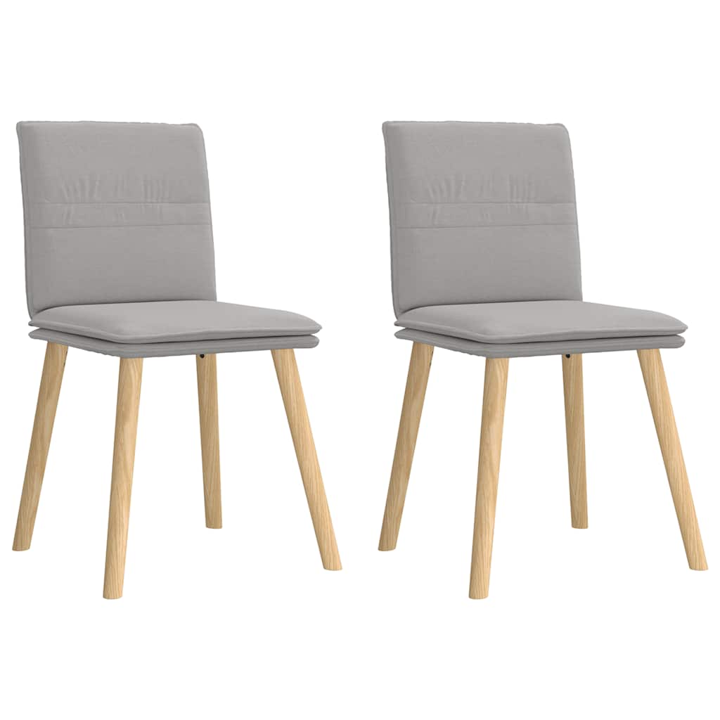 Jídelní Židle 4 Ks Tmavě Šedé Textil