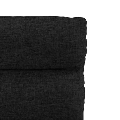 Jídelní Židle 2 Ks Černé Textil