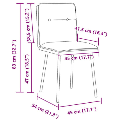 Jídelní Židle 2 Ks Tmavě Zelené Samet