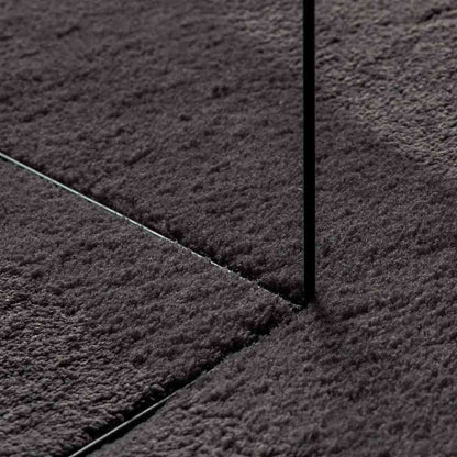Koberec Huarte Antracitová 120 X 170 Cm Polyester