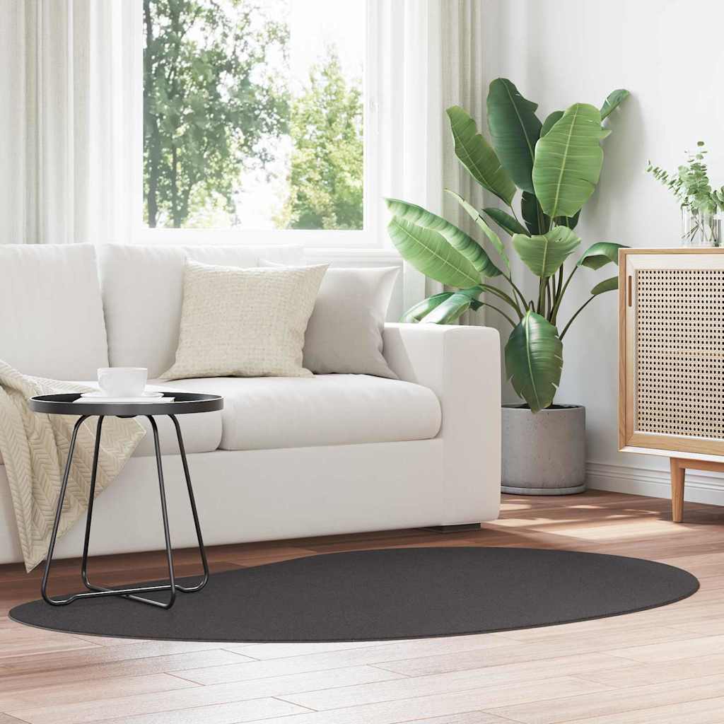 Koberec Huarte Antracitová 120 X 170 Cm Polyester