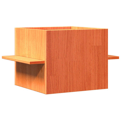 Kočičí Domeček Voskově Hnědá 51X35X30 Cm Masivní Borové Dřevo