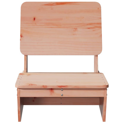 Zahradní Židle 2 Ks 60X64X70,5 Cm Přírodní