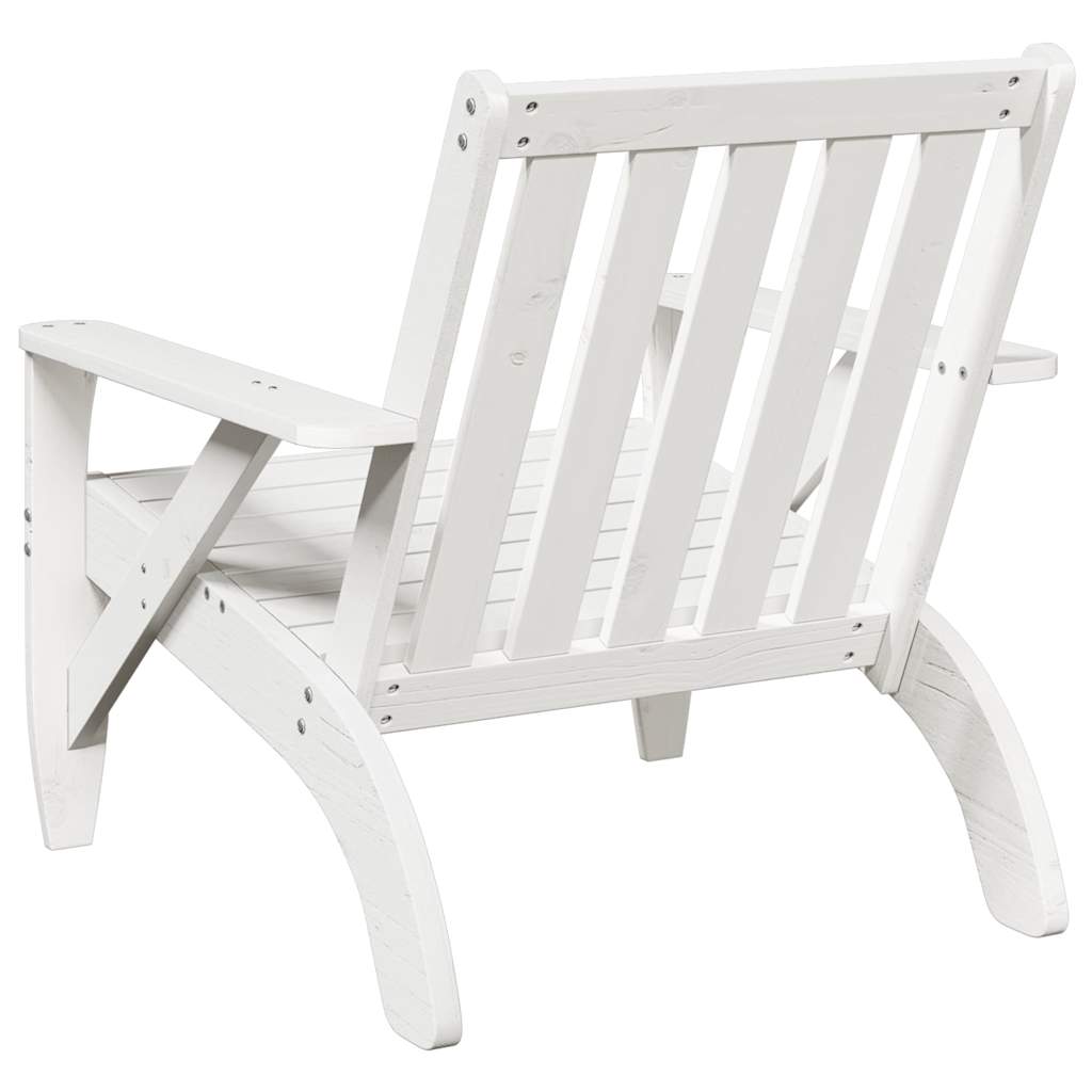 Zahradní Židle Adirondack 75X77X77 Cm Masivní Borové Dřevo