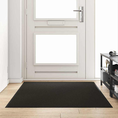 Rohož Černá 120 X 180 Cm 100% Polyamid